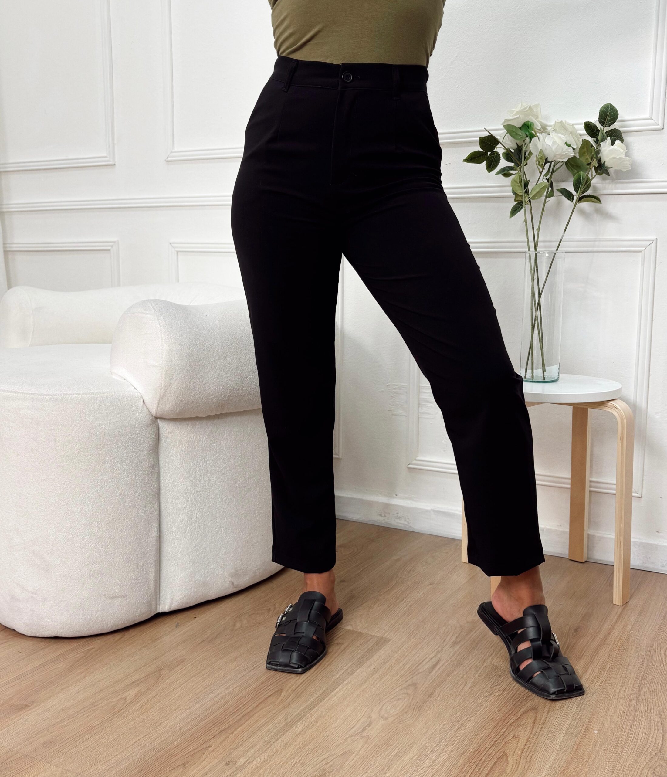 PANTALON SASTRERO LUISA ZARA - Imagen 4
