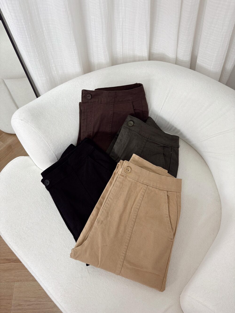 PANTALON ANITA RECORTE GABARDINA ELASTIZADA 4121 - Imagen 4