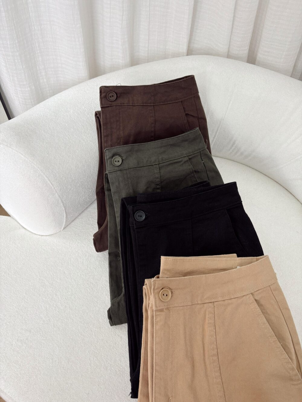 PANTALON ANITA RECORTE GABARDINA ELASTIZADA 4121 - Imagen 7