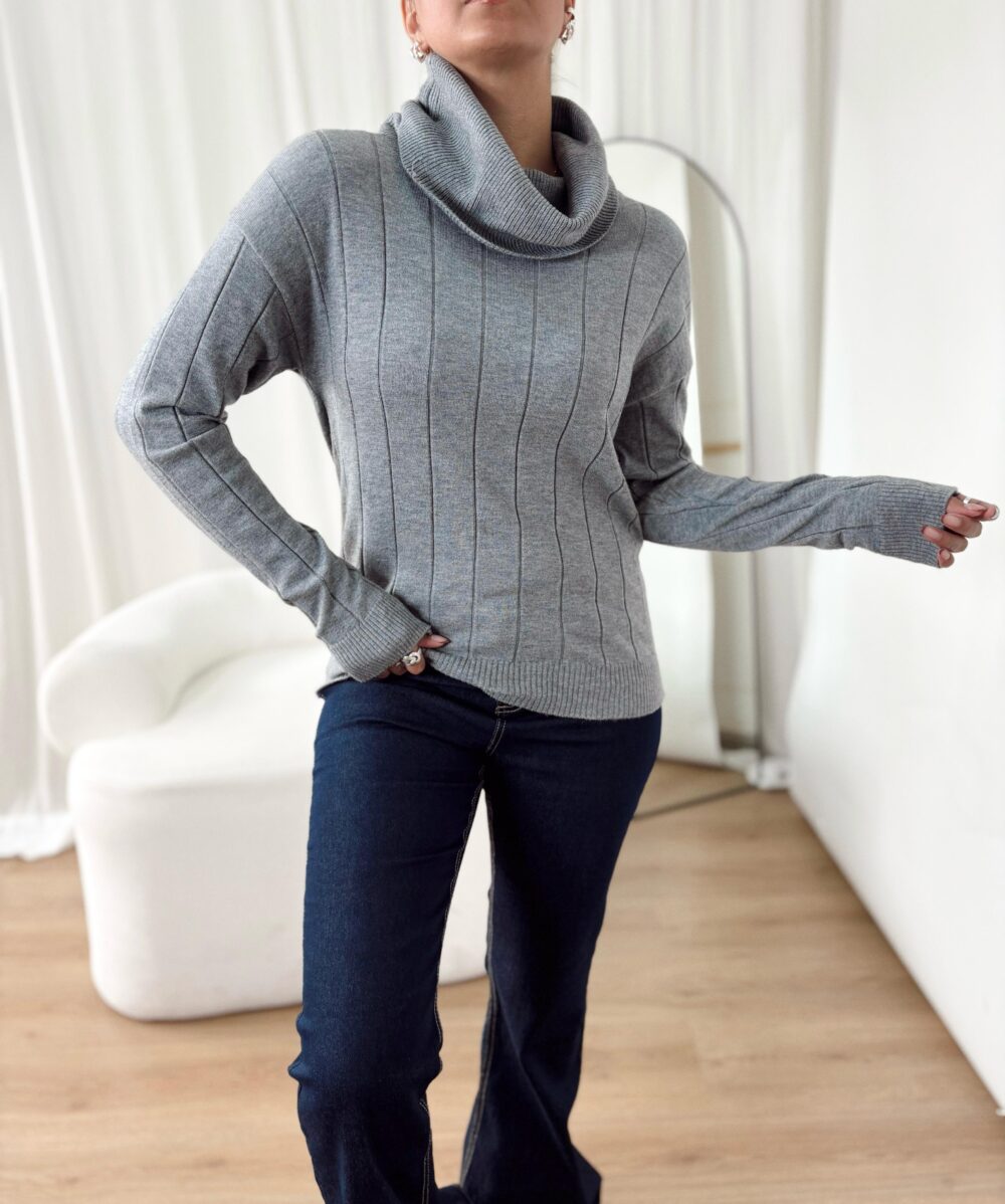 SWEATER SUIZA BREMER POLERON CUELLO BUCHE