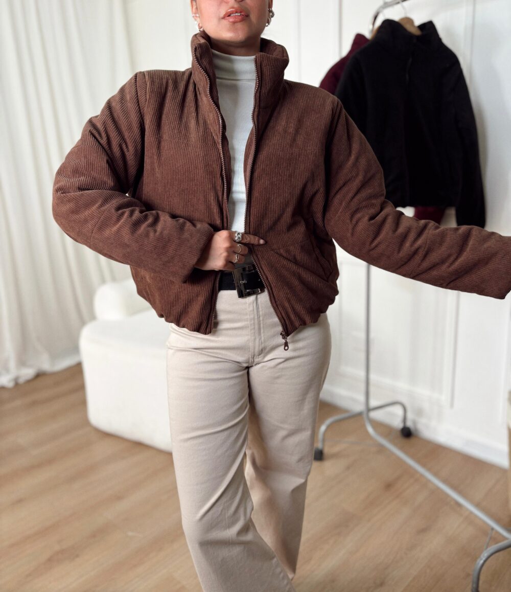 CAMPERA LIBIA PUFFER CORDEROY - Imagen 15