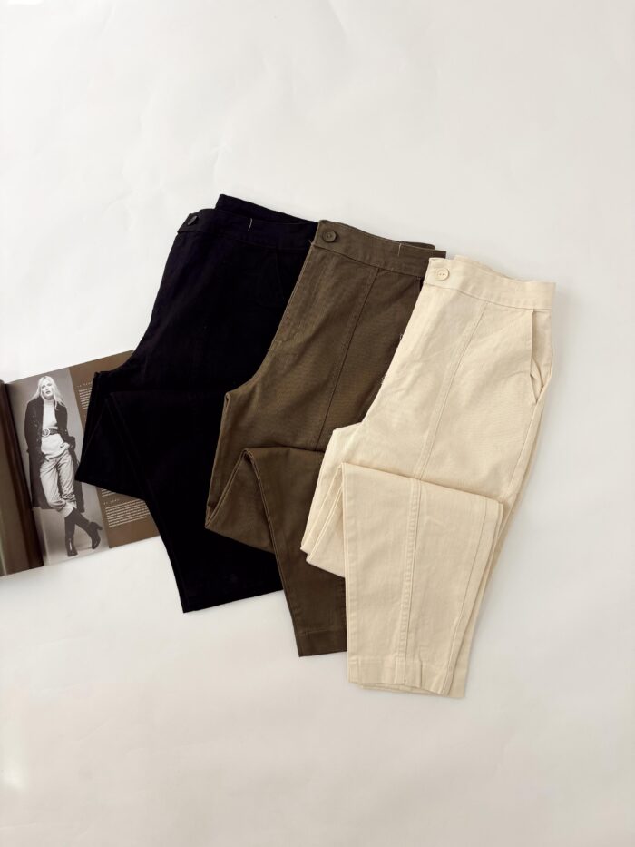 PANTALON ANITA RECORTE GABARDINA ELASTIZADA 4121