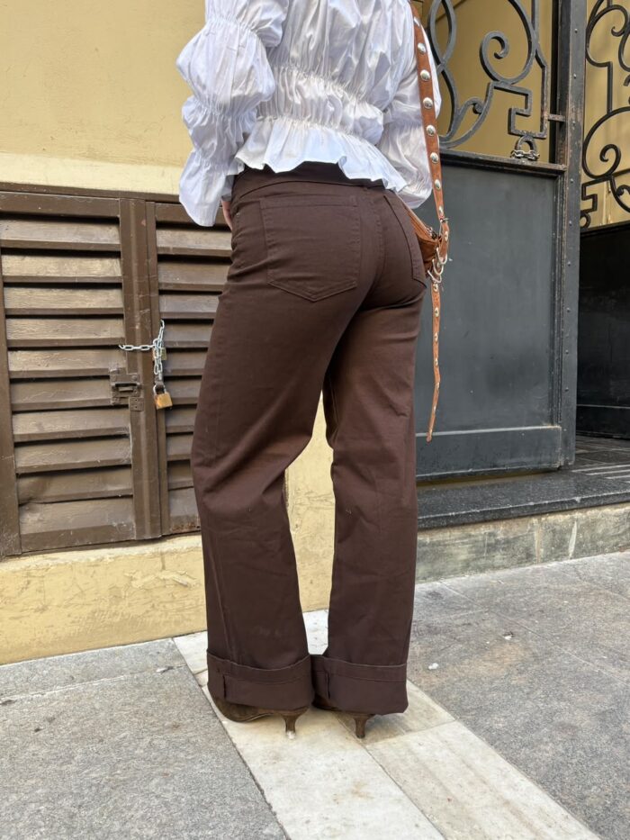 PANTALON RECTO GABARDINA ELASTIZADA 4117