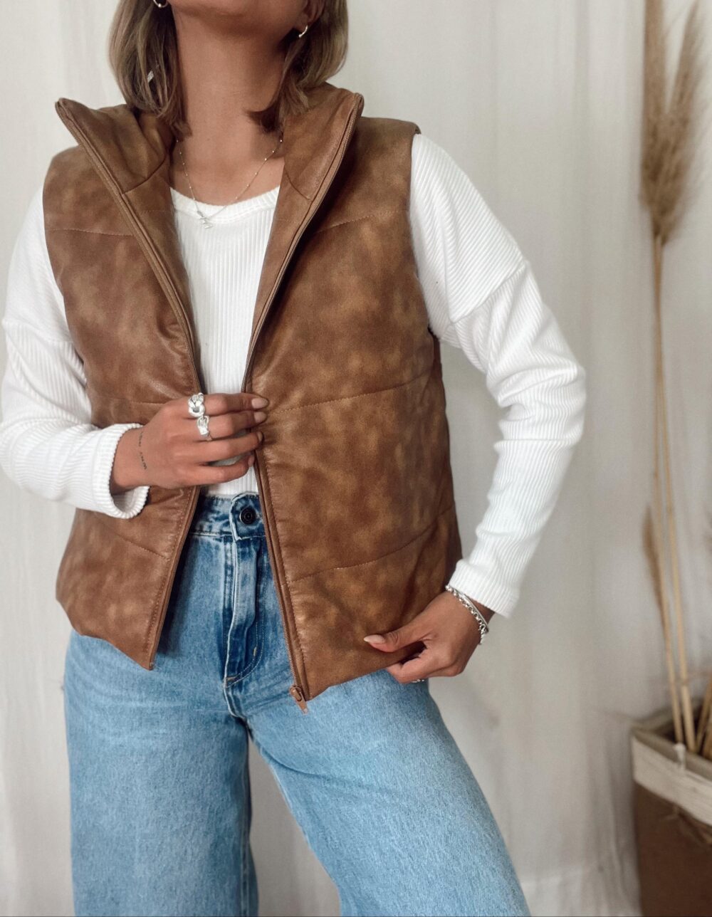 CHALECO PUFFER JASMIN ENGOMADO - Imagen 5