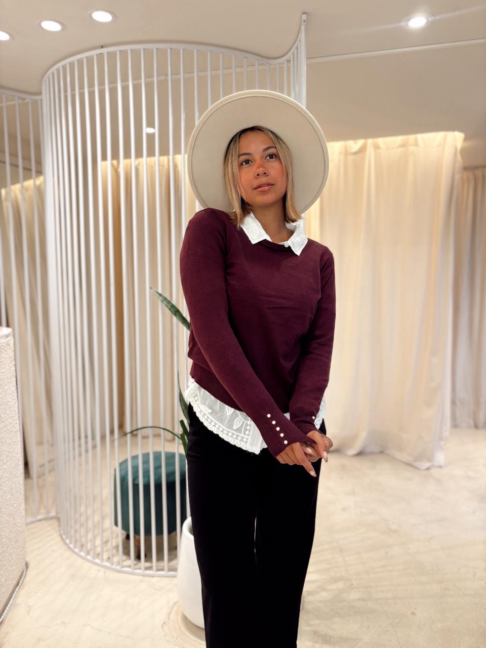 SWEATER MISISIPI BREMER BOTON EN PUÑO - Imagen 8