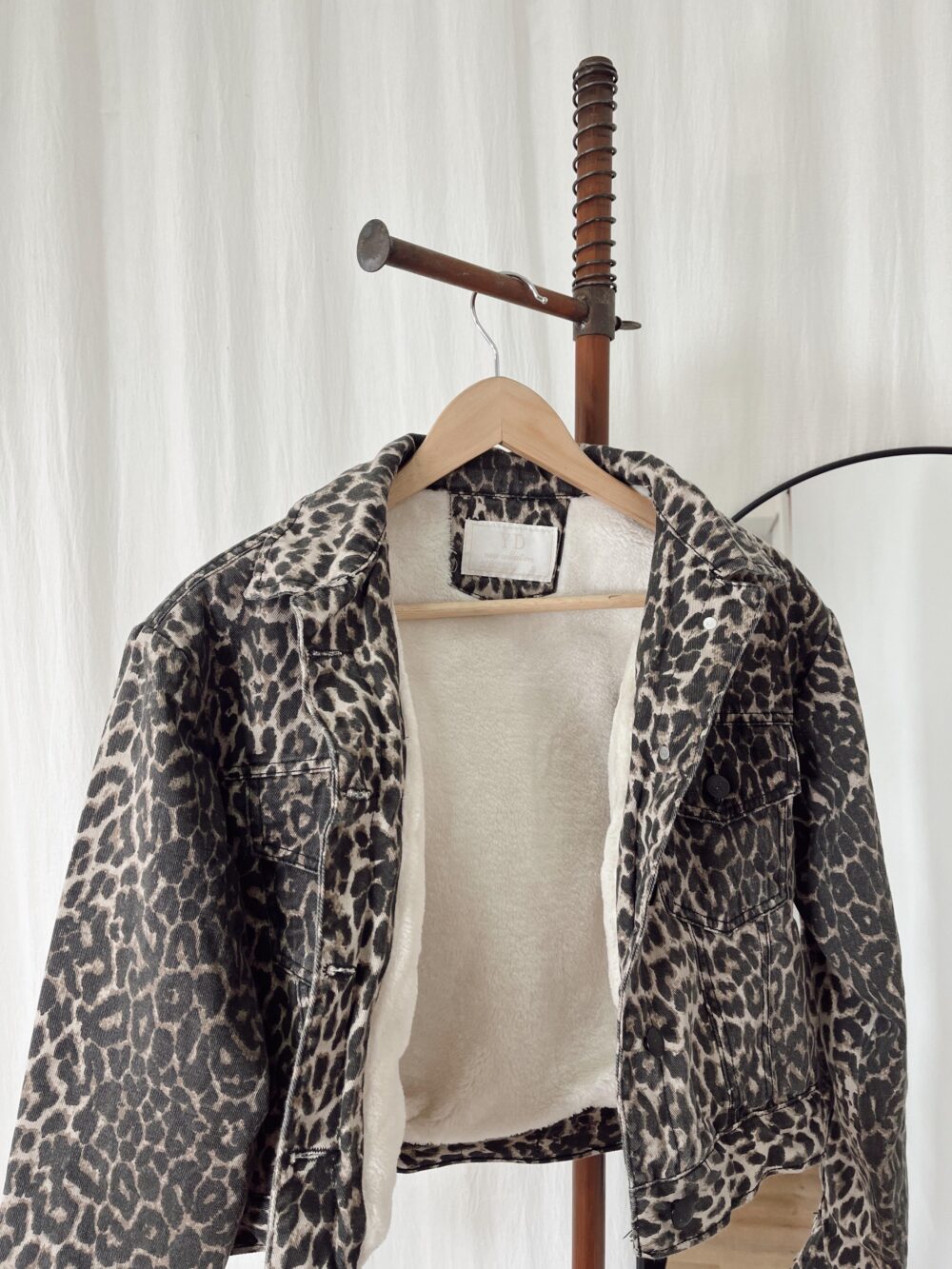 CAMPERA CON PIEL MISSY ANIMAL PRINT - Imagen 2