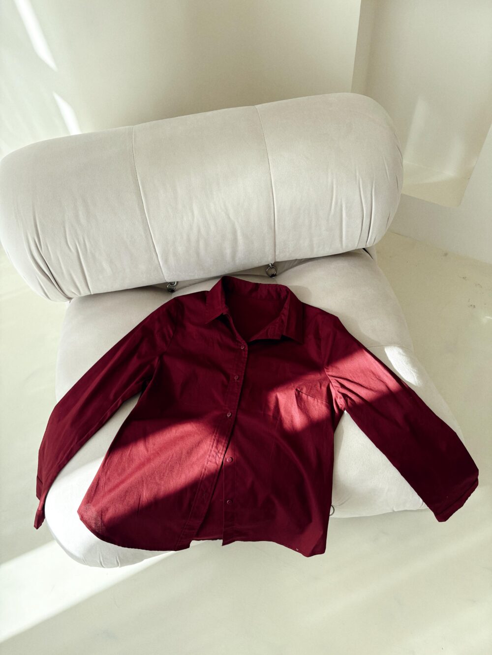CAMISA POPLIN ENTALLADA - Imagen 3