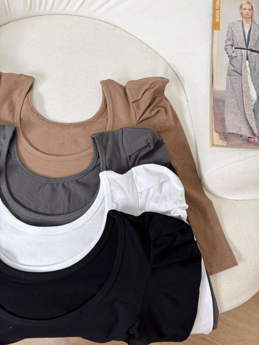 REMERA ALGODON CON LYCRA PRINCESA MANGA 3/4 - Imagen 6