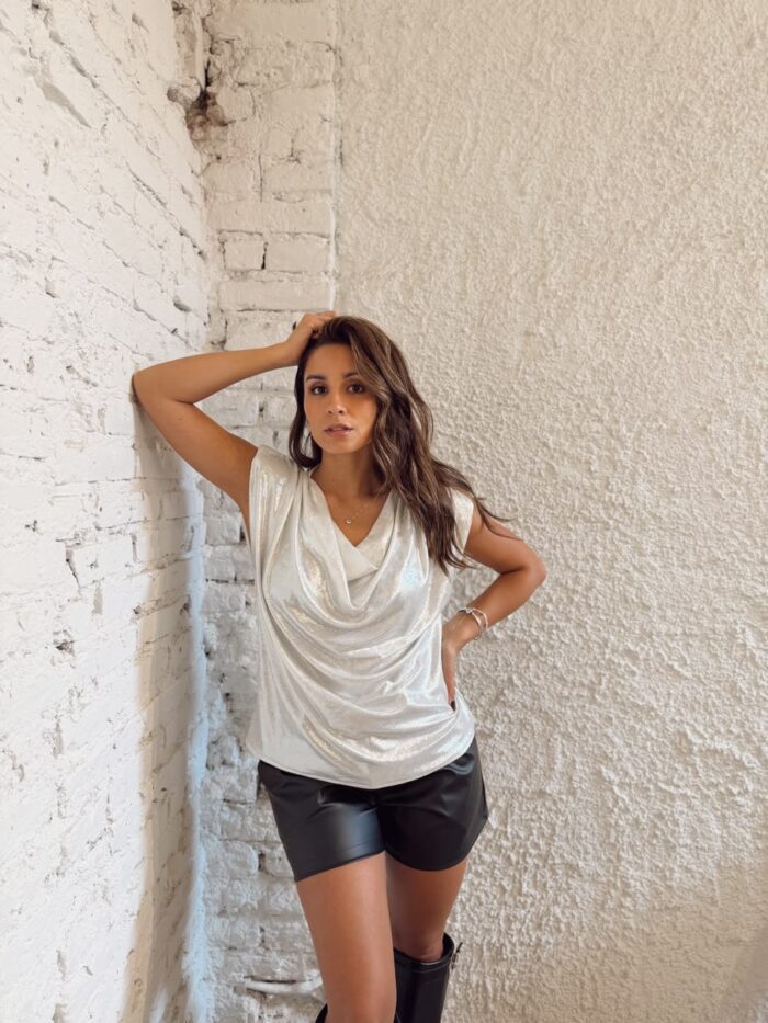 BLUSA DISCO FOIL