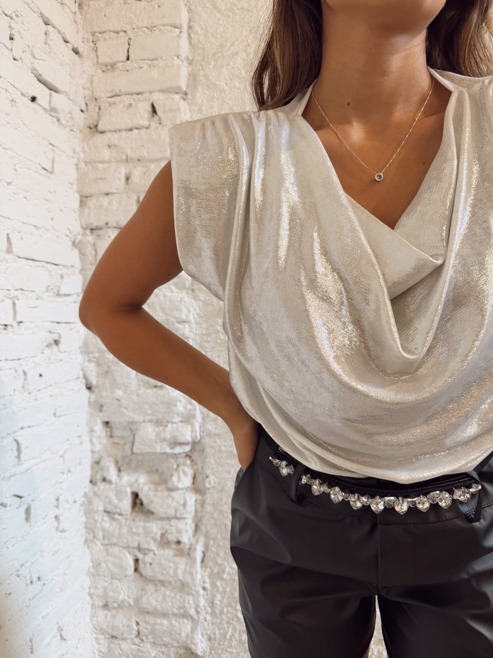 BLUSA DISCO FOIL - Imagen 5