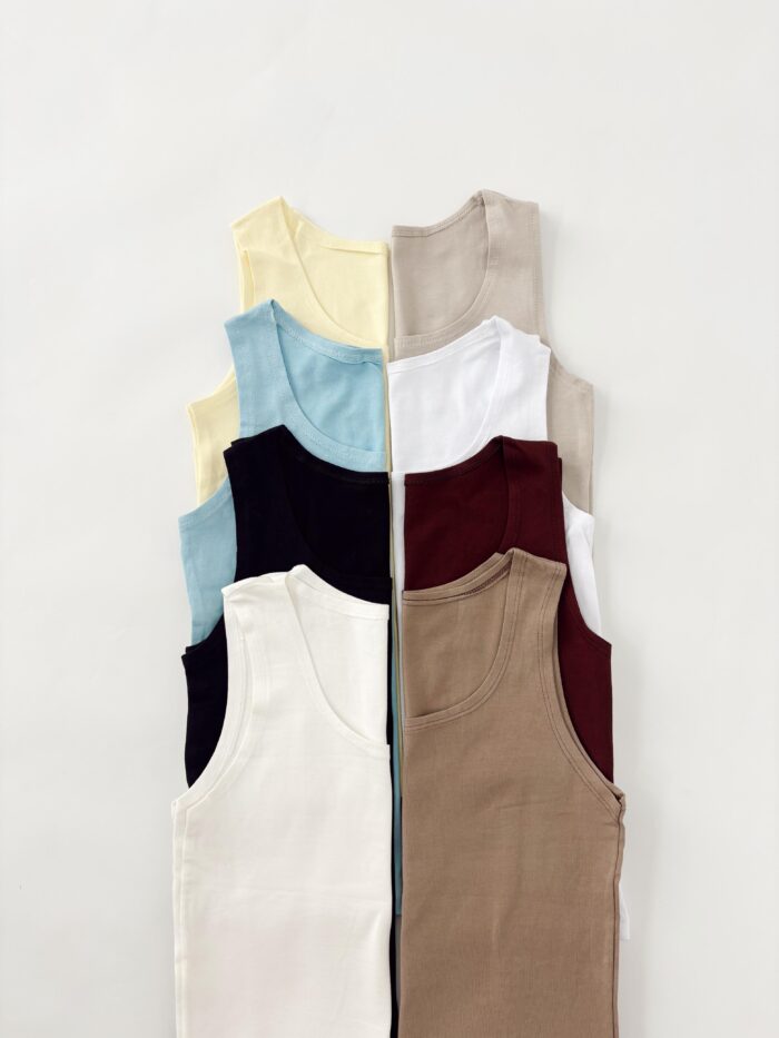 MUSCULOSA ALGODON CON LYCRA BASICA