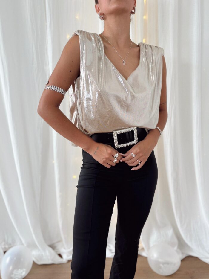 REMERA CANDELA SKINY FOIL