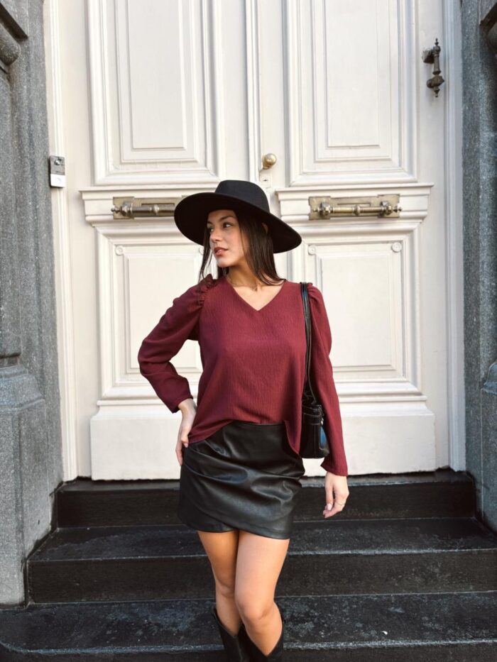 BLUSA WONDER MANGA LARGA