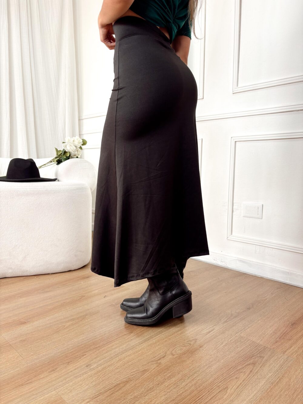 POLLERA ANDREA CAMPANA LARGA  LYCRA - Imagen 4
