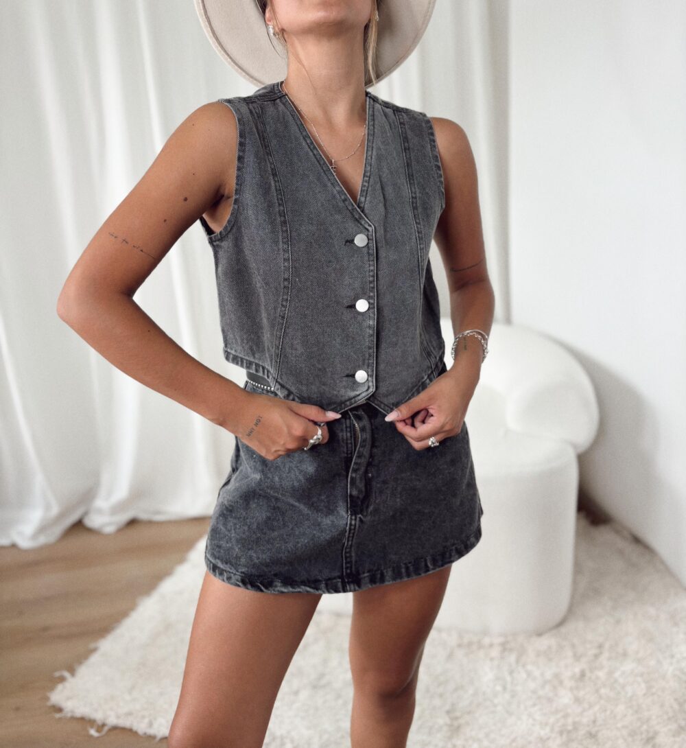 CHALECO JEANS RIGIDO - Imagen 3