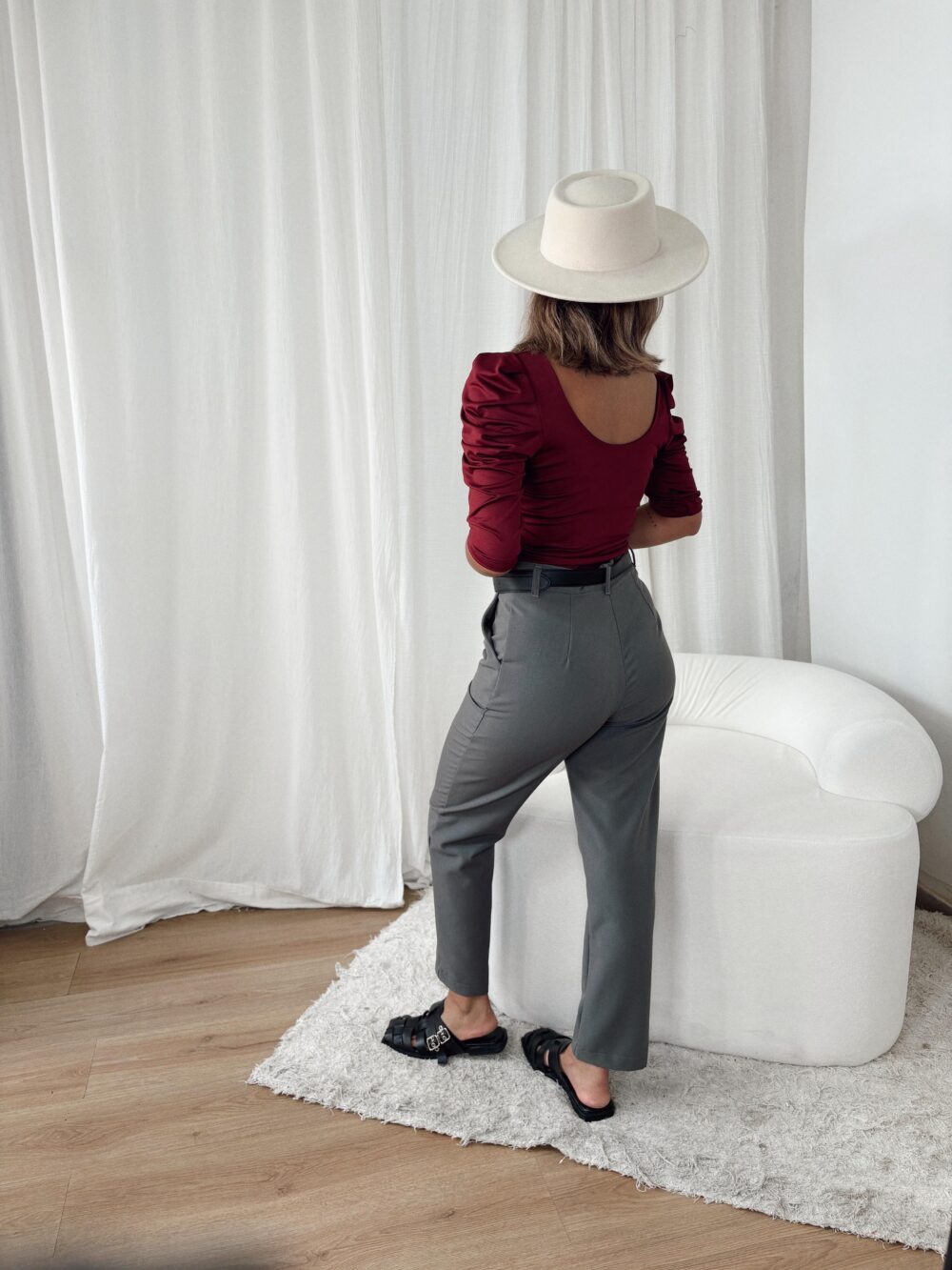 PANTALON SASTRERO LUISA ZARA - Imagen 7