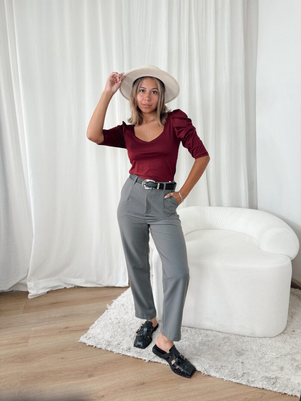 PANTALON SASTRERO LUISA ZARA - Imagen 12