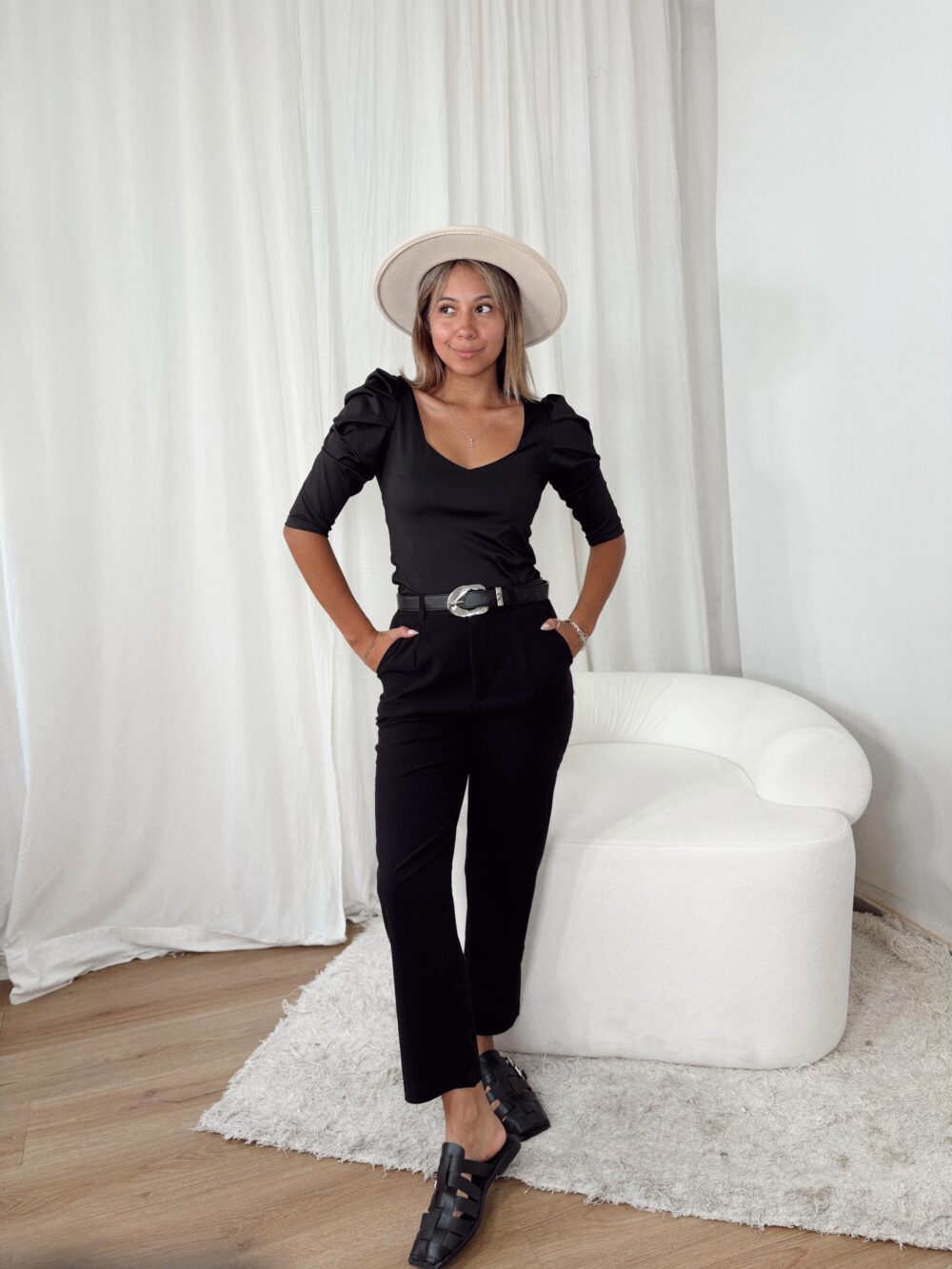 PANTALON SASTRERO LUISA ZARA - Imagen 5
