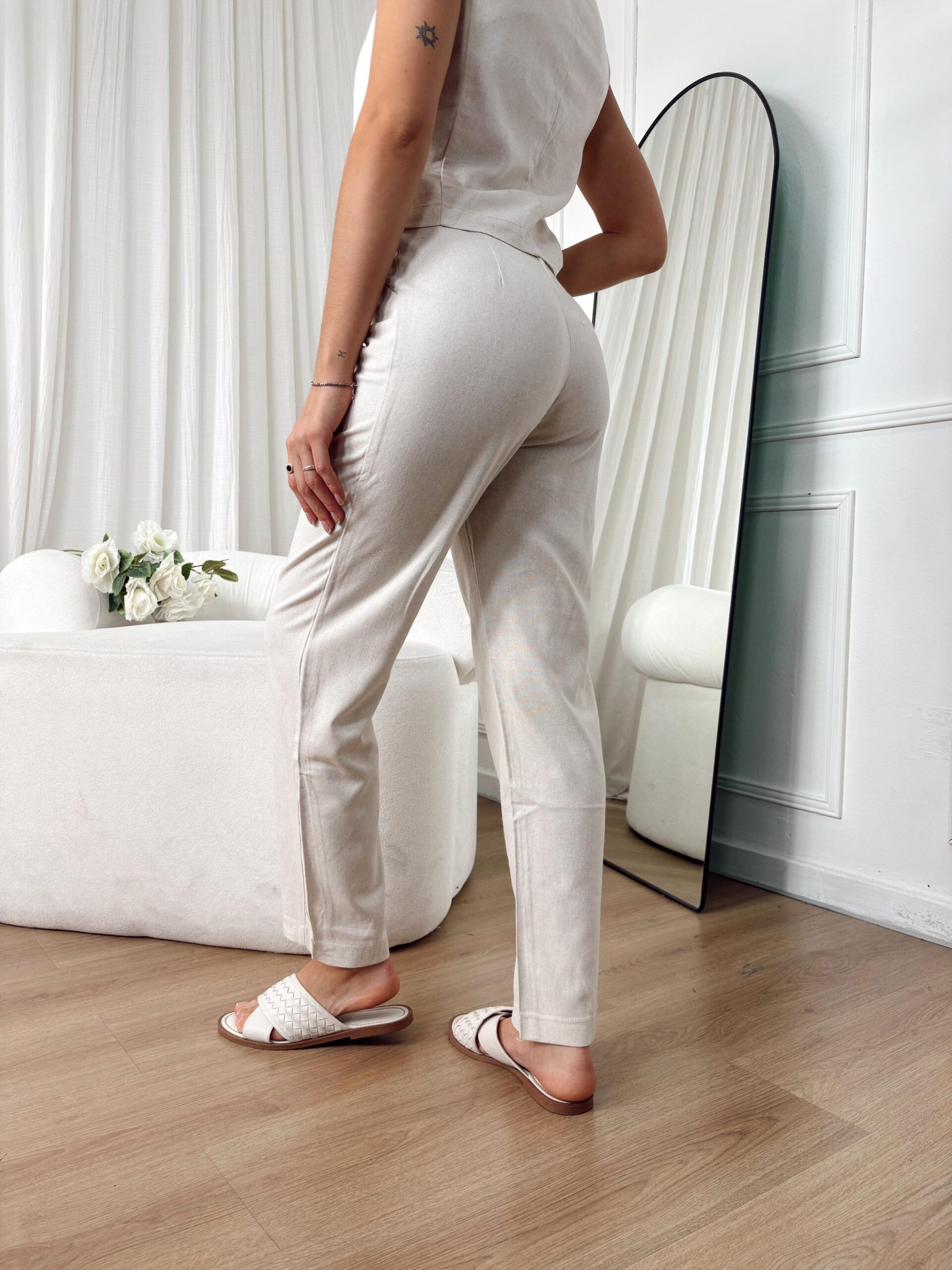 PANTALON LINO LUISA - Imagen 4