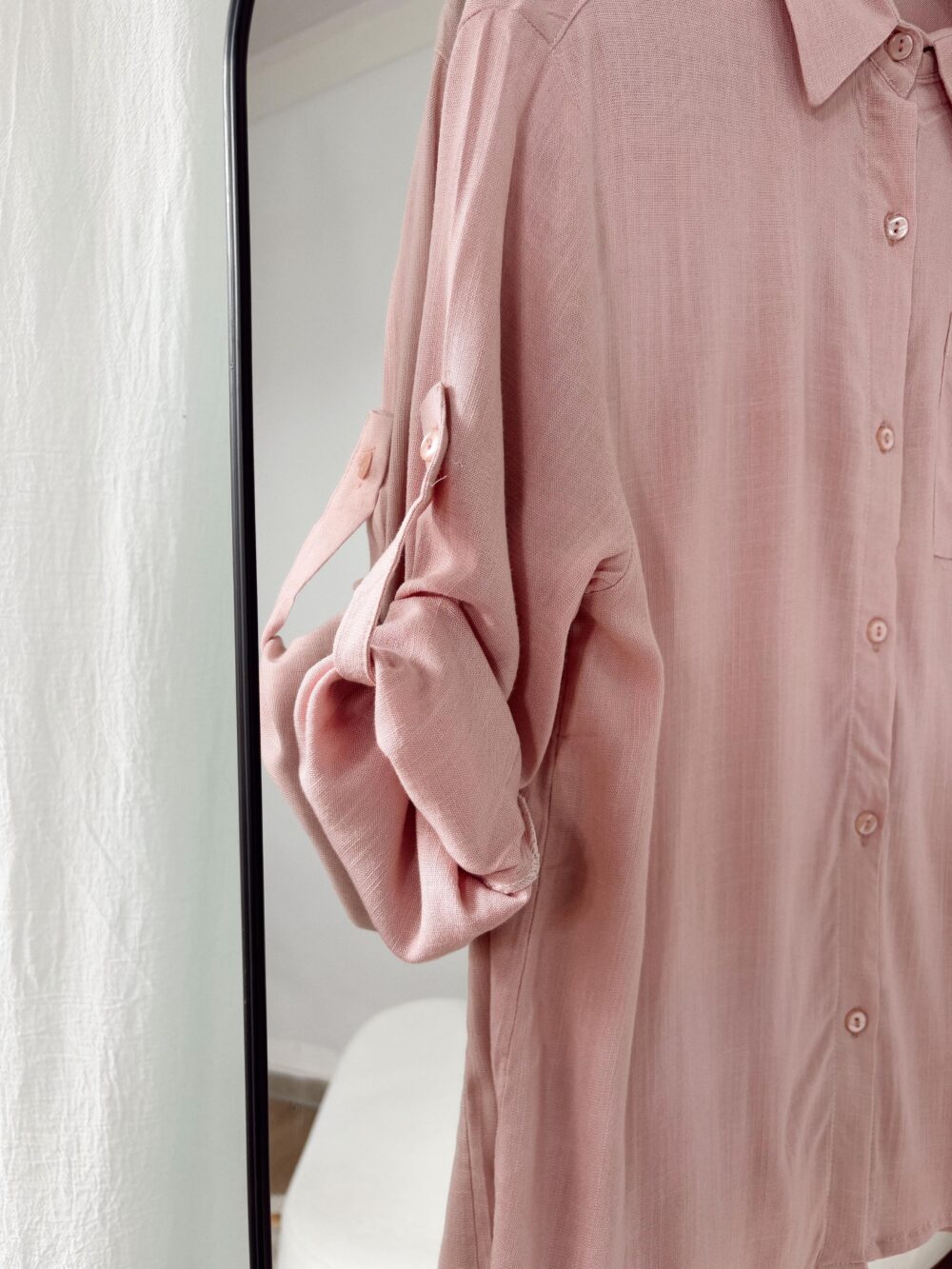 CAMISA LINO 3/4 OVERSIZE - Imagen 13