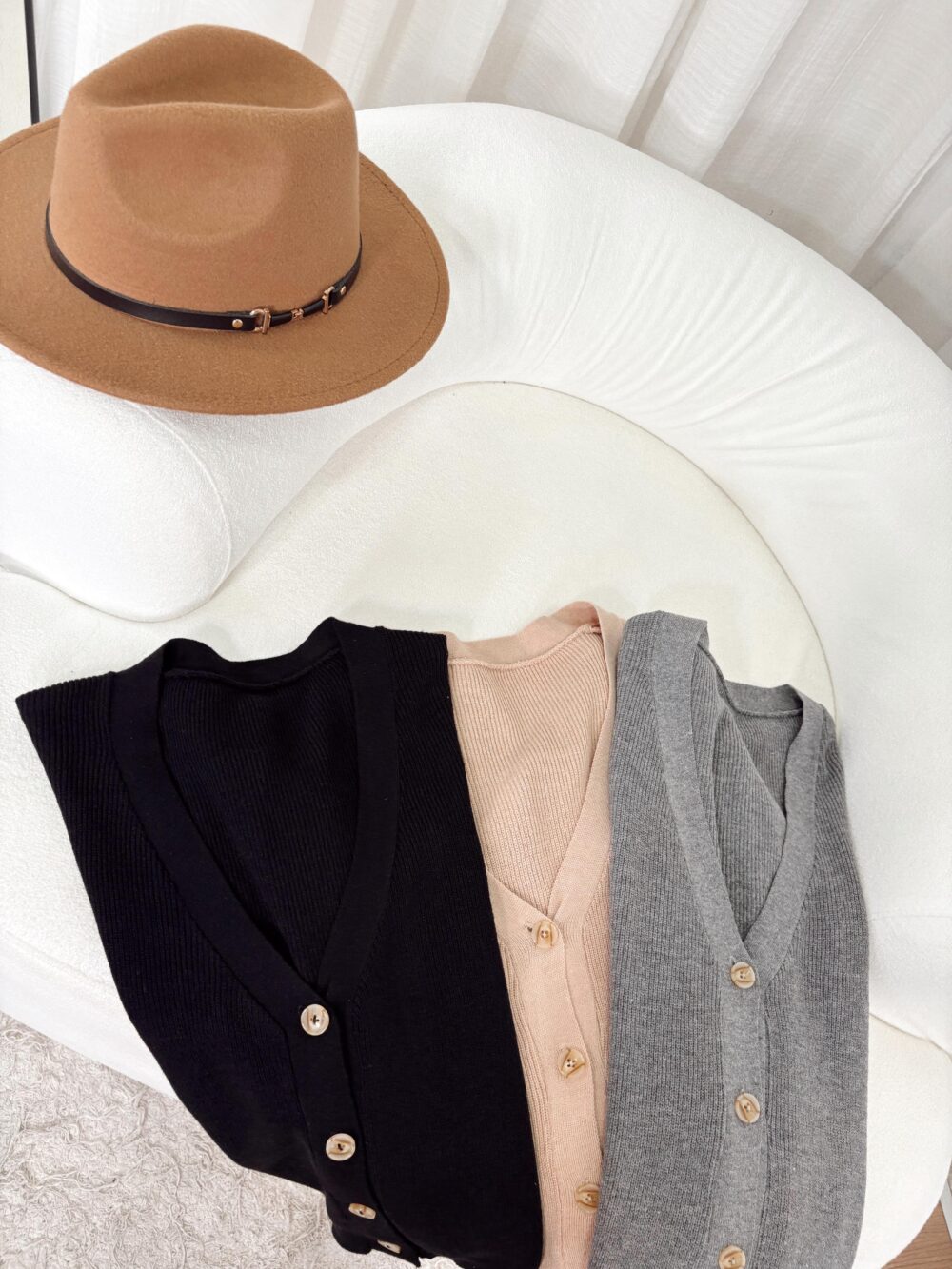 CARDIGAN HILO LISO STELLA - Imagen 6