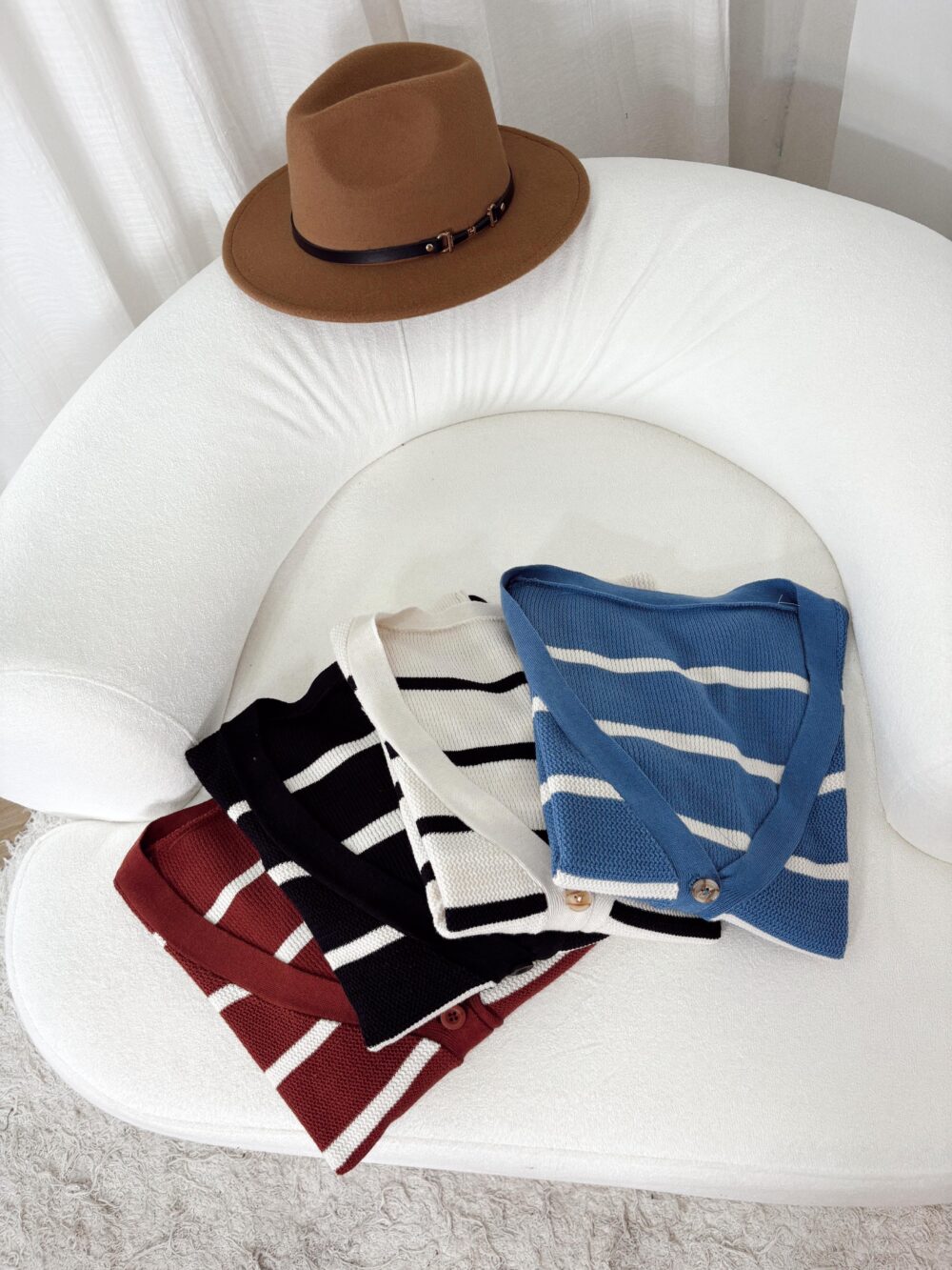 CARDIGAN HILO RAYADO