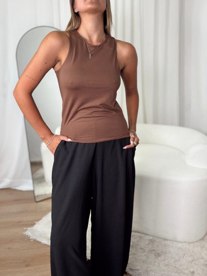 MUSCULOSA DEPORTIVA MODAL GAMUZADO