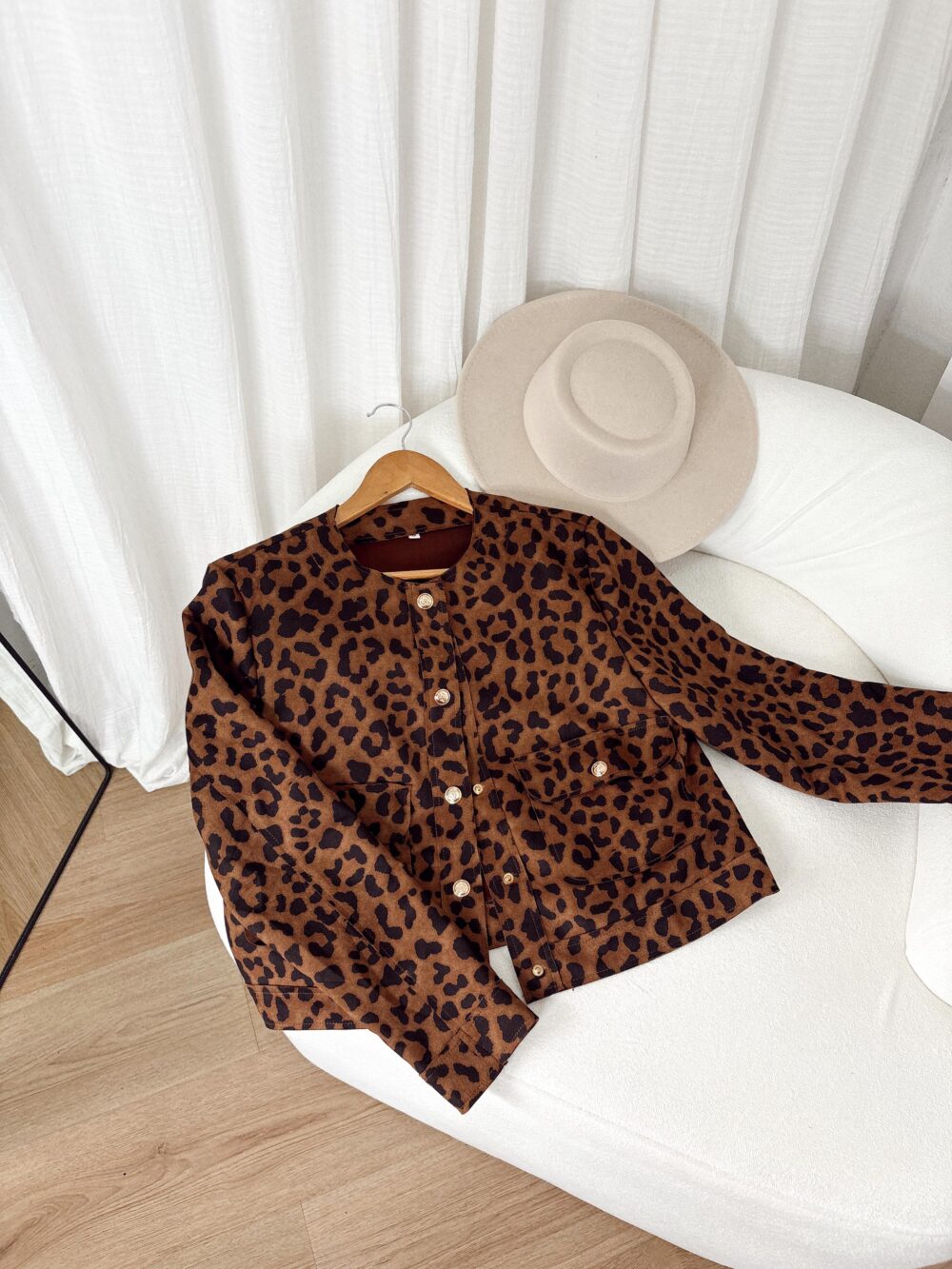 CHAQUETA HAMBURGO CUELLO MAO PRINT - Imagen 4