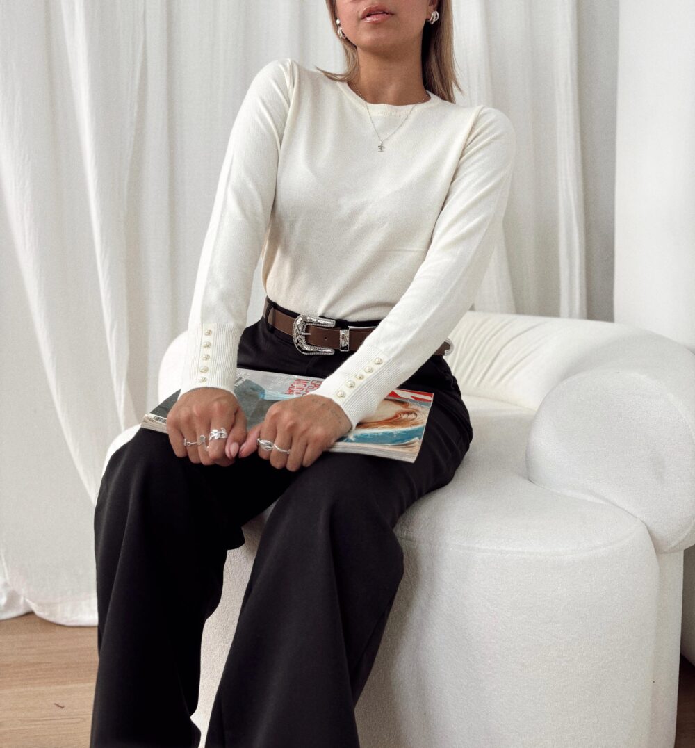 SWEATER MISISIPI BREMER BOTON EN PUÑO - Imagen 7