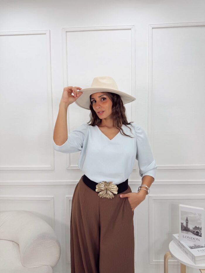 BLUSA WONDER CREP 3/4