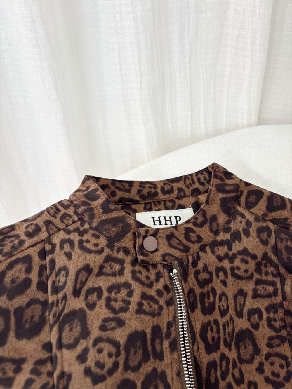 CHAQUETA FORRADA CUELLO MAO IMPORTADA - Imagen 5