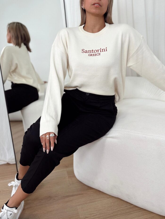 SWEATER SANTORINI BORDADO