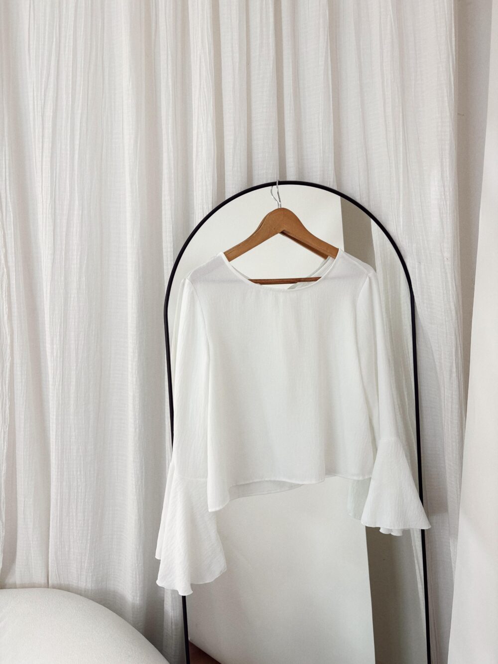 BLUSA GINEBRA CREP MANGA LARGA - Imagen 8