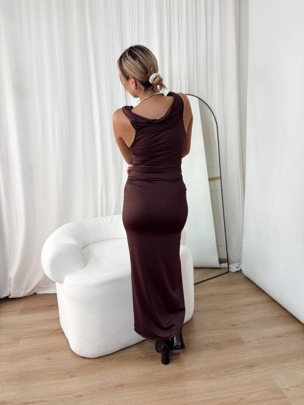 VESTIDO BOTE LARGO - Imagen 7