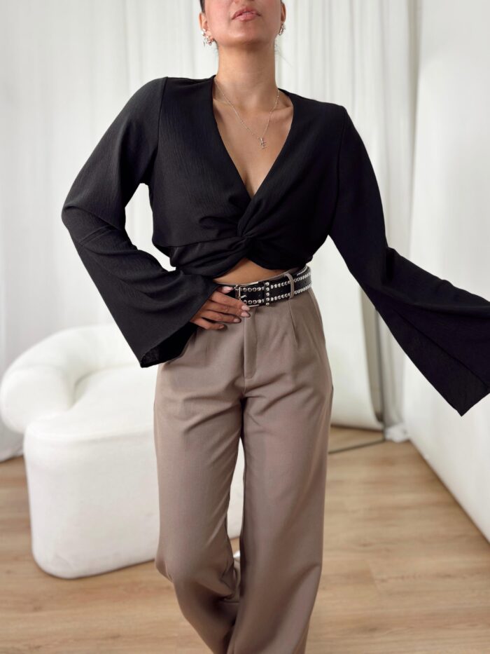BLUSA RENATA MANGA LARGA