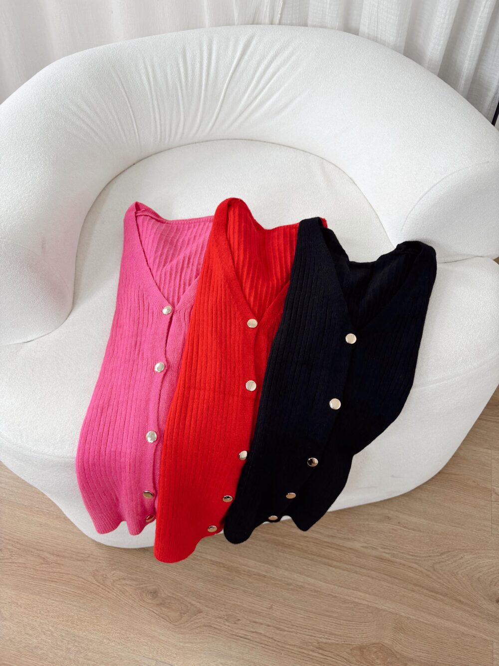 CARDIGAN IMPORTADO BOTONES DORADOS - Imagen 2