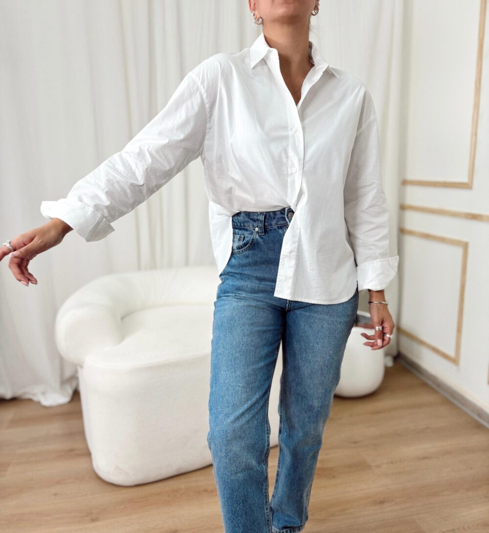 CAMISA POPLIN OVERSIZE - Imagen 3