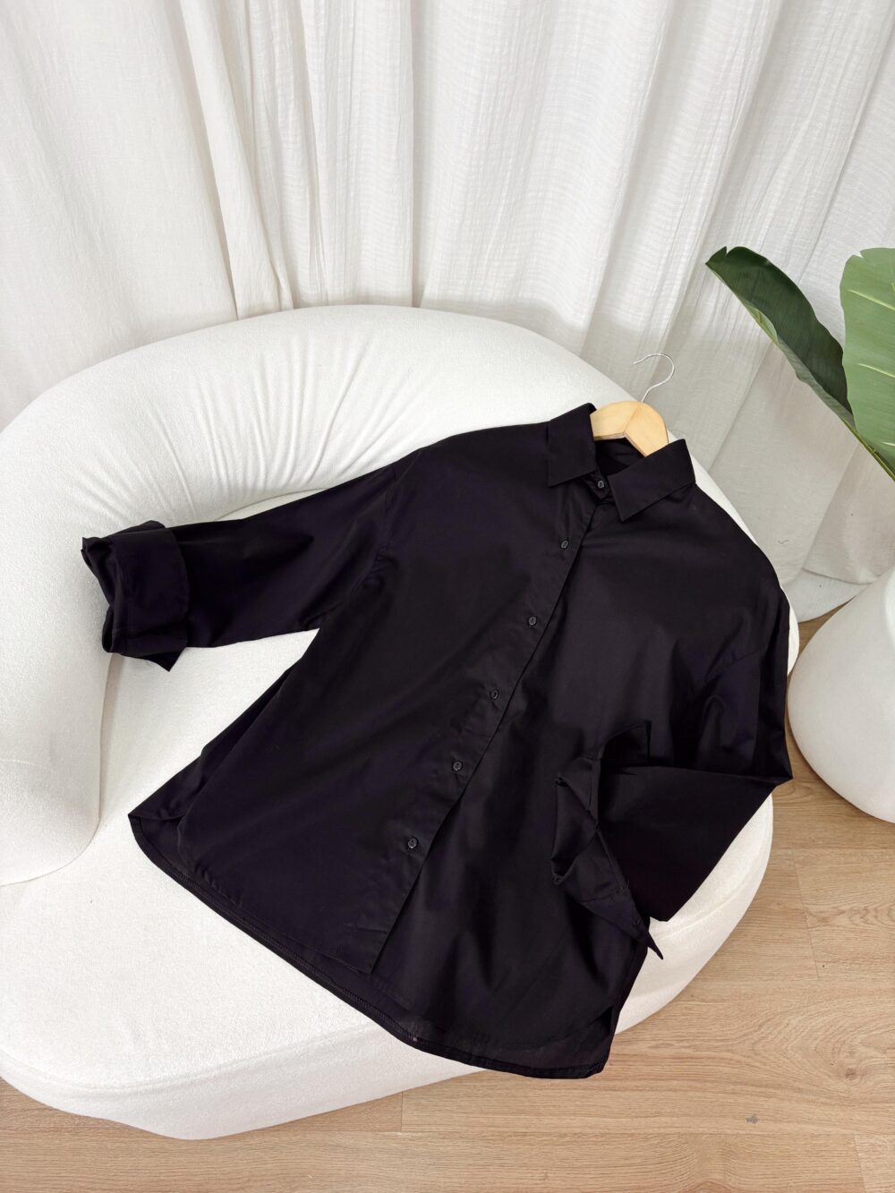 CAMISA POPLIN OVERSIZE - Imagen 4
