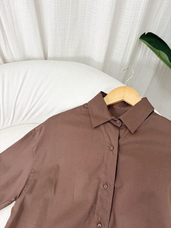 CAMISA POPLIN OVERSIZE