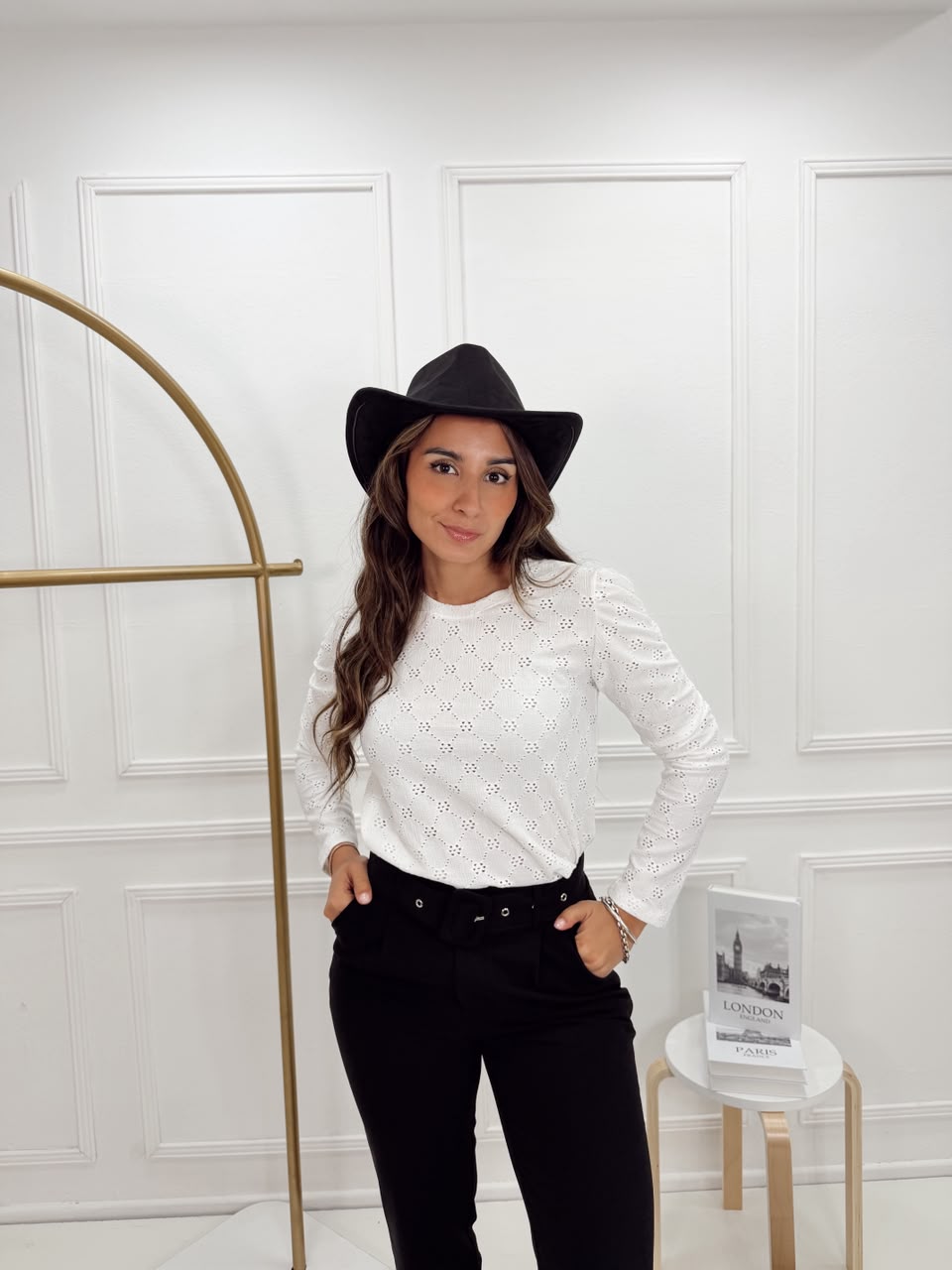 REMERA BRODERIE FRUNCE 3682 - Imagen 3