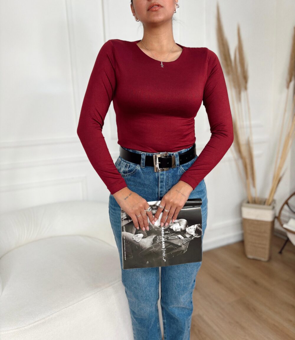 REMERA MODAL SOFT DOBLE TELA BY DIOSAS