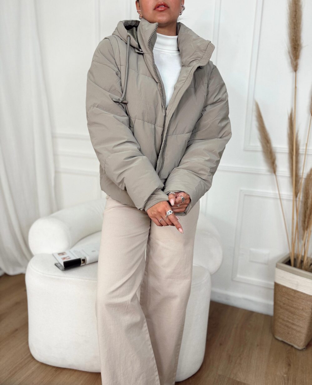 CAMPERA / CHALECO MALAGA CON PIEL