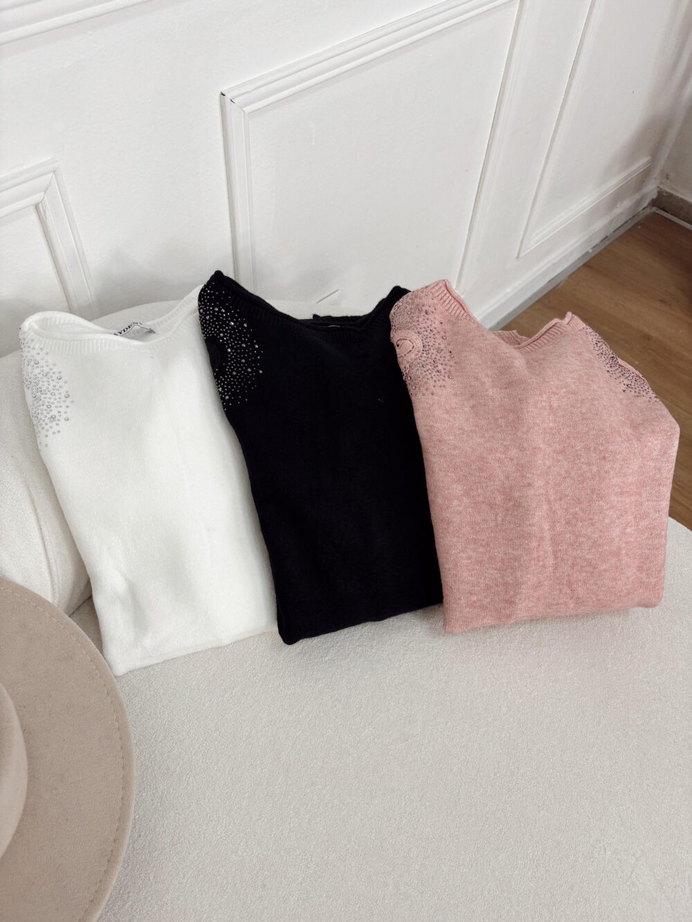 SWEATER BRODERIE Y STRAS BREMER IMPORTADO - Imagen 7