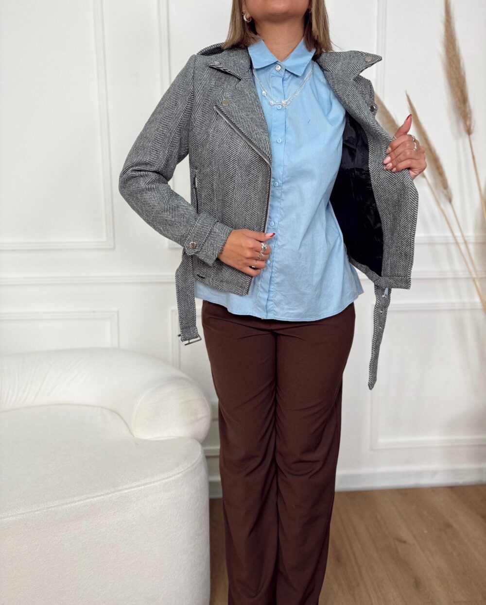 CHAQUETA DE PAÑO IMPORTADA - Imagen 9