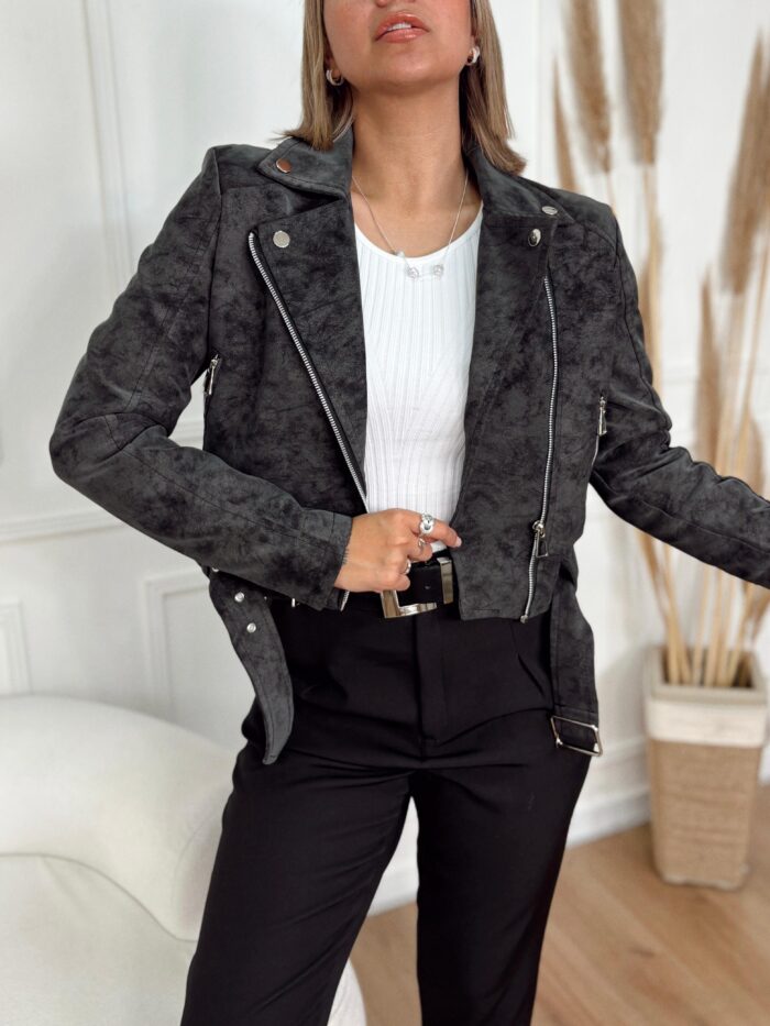 CHAQUETA GAMUZADA