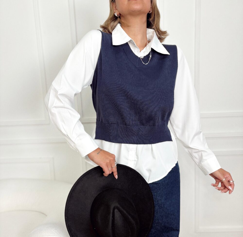 CHALECO/CAMISA LISO - Imagen 5