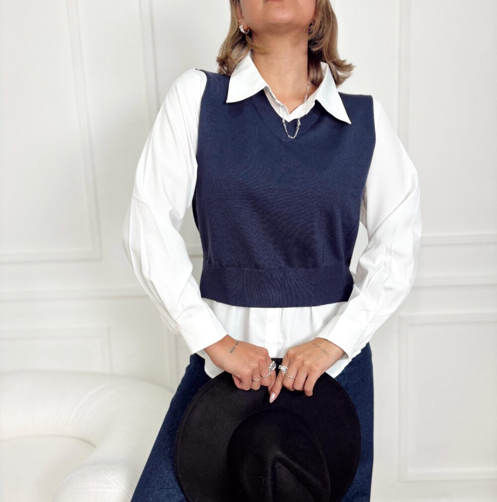 CHALECO/CAMISA LISO - Imagen 6
