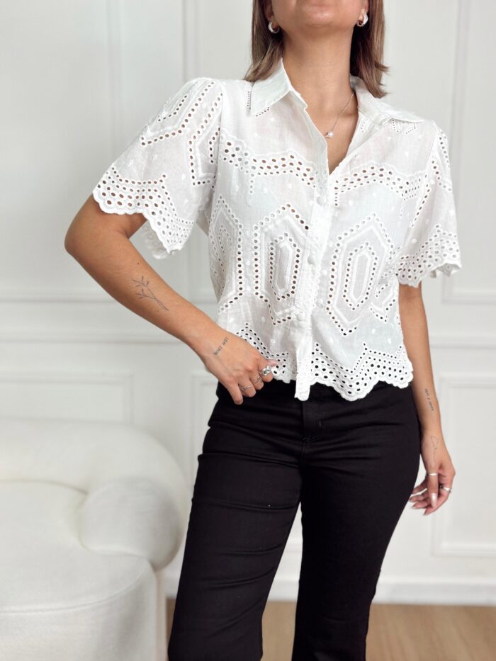 CAMISA BRODERIE 8491