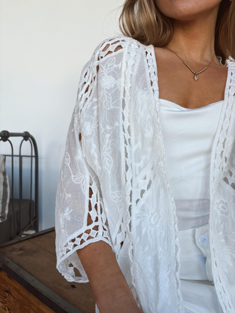 KIMONO BAIANO BRODERIE - Imagen 2