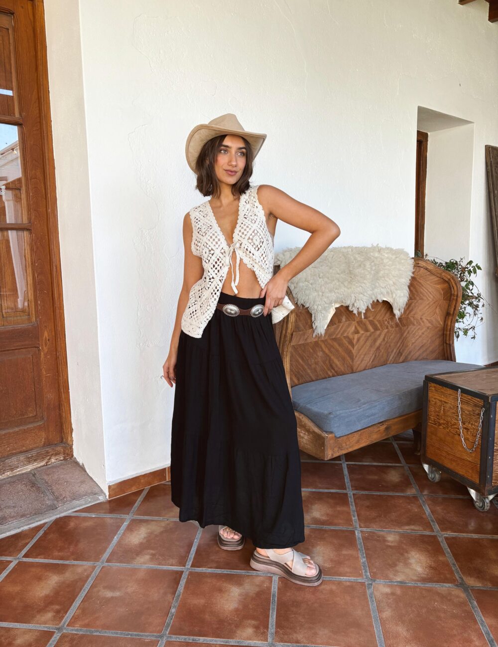 CHALECO CROCHET 7605 - Imagen 6